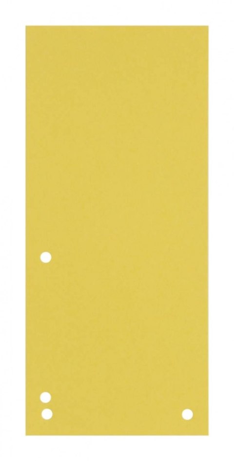 Przekładki DONAU, karton, 1/3 A4, 235x105mm, 100szt., mix kolorów