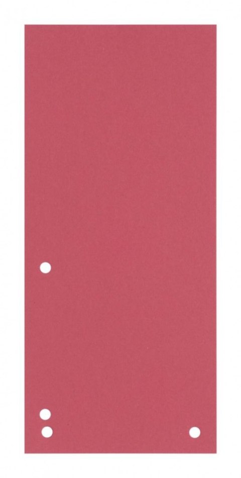 Przekładki DONAU, karton, 1/3 A4, 235x105mm, 100szt., mix kolorów