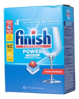 Tabletki do zmywarki FINISH Power Essential, 90szt+2gratis, lemon