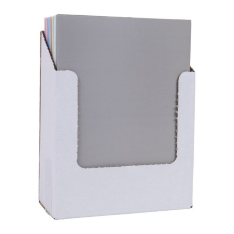 Teczka z gumką OFFICE PRODUCTS, Pastel soft touch, karton/lakier, A4, 320gsm, 3-skrz., mix kolorów