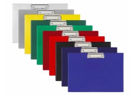 Deska klip A4 zamek na długim boku pozioma czarna KH-20 BIURFOL