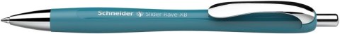 Długopis automatyczny SCHNEIDER Slider Rave, XB, 1szt., turkusowy