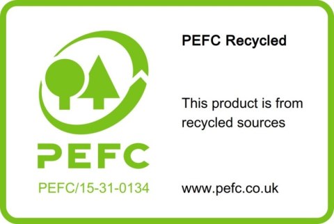 Karteczki ekologiczne POST-IT® Z-Notes (C2014Y12-1), 76x76mm, 12x100 kart., żółte + podajnik GRATIS