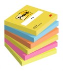 Karteczki samoprzylepne Post-it®, ENERGETIC, 76x76mm, 6x100 kart.