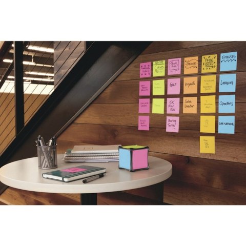 Karteczki samoprzylepne Post-it®, ENERGETIC, 76x76mm, 6x100 kart.