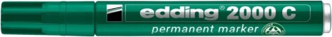 Marker permanentny e-2000c EDDING, 1,5-3mm, zielony