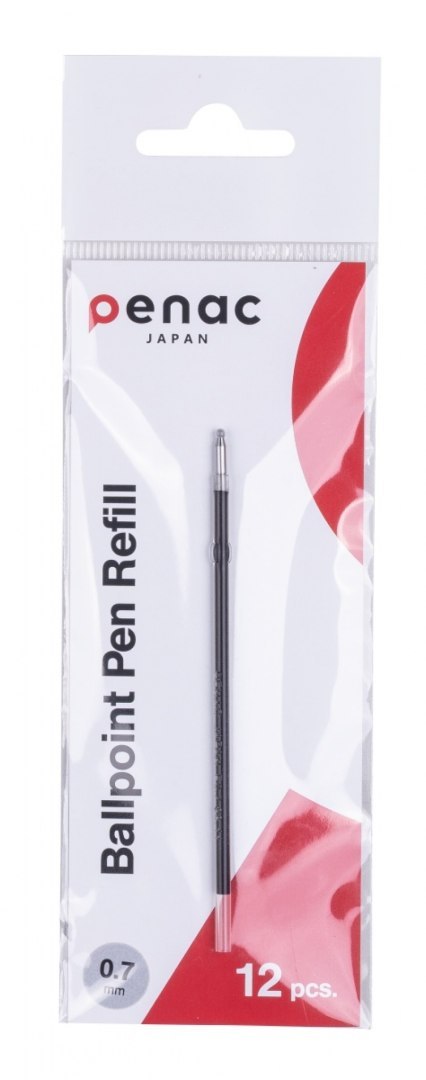 Wkład do długopisu PENAC Sleek Touch, Side101, Pepe, RBR, RB085, CCH3 0,7mm, czarny