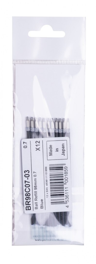 Wkład do długopisu PENAC Sleek Touch, Side101, Pepe, RBR, RB085, CCH3 0,7mm, niebieski