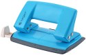Dziurkacz KANGARO Aion-10G/S, dziurkuje do 10 kartek, metalowy, w pudełku PP, turkusowy