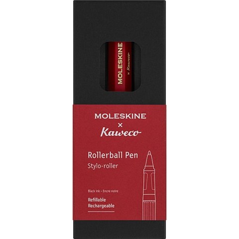 KAWECO X MOLESKINE pióro kulkowe, czerwone