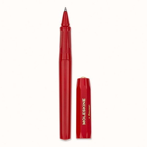 KAWECO X MOLESKINE pióro kulkowe, czerwone