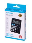 Kalkulator biurowy DONAU TECH, CI-SDC022SR, 10-cyfr. wyświetlacz, wym. 127x88x23 mm, czarny