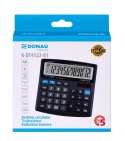 Kalkulator biurowy DONAU TECH, CI-CT555N, 12-cyfr. wyświetlacz, wym. 136x134x28 mm, czarny
