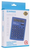 Kalkulator biurowy DONAU TECH, CI-SDC444XRNVE, 12-cyfr. wyświetlacz, wym. 190x143x40 mm, granatowy