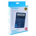 Kalkulator biurowy DONAU TECH, CI-SDC888XBK, 12-cyfr. wyświetlacz, wym. 203x158x31 mm, czarny
