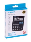 Kalkulator biurowy DONAU TECH, CI-SDC805NR, 8-cyfr. wyświetlacz, wym. 130x104x19 mm, czarny