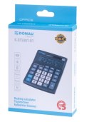 Kalkulator biurowy DONAU TECH OFFICE, CI-CMB801BK, 8-cyfr. wyświetlacz, wym. 137x101x30mm, czarny