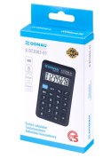 Kalkulator kieszonkowy DONAU TECH, CI-LC310NR, 8-cyfr. wyświetlacz, wym. 114x69x19 mm, czarny