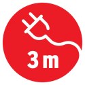 Listwa zasilająca BRENNENSTUHL PREMIUM-LINE, 6 gniazd, 3m, z wył., zaczep, czarno-szara