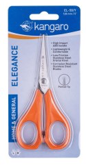 Nożyczki klasyczne KANGARO, 13 cm, blister, mix kolorów