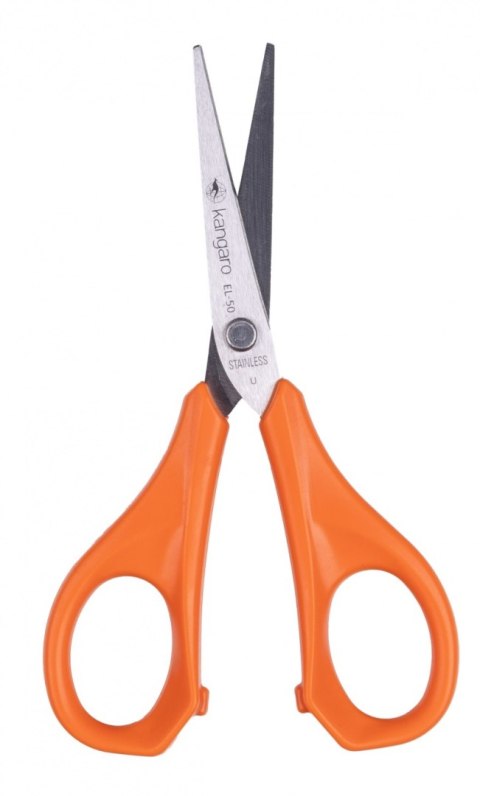 Nożyczki klasyczne KANGARO, 13 cm, blister, mix kolorów