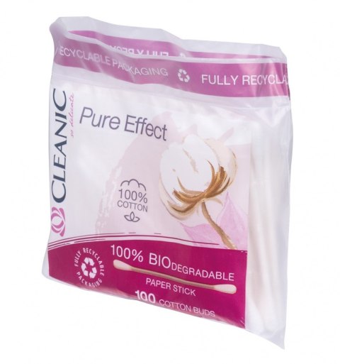 Patyczki higieniczne CLEANIC Pure Effect, 100 szt.