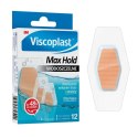 Plastry VISCOPLAST Max Hold, wodoszczelne, 3 rozmiary, pudełko, 12szt.