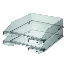 Szufladka na biurko HAN standardowa, polistyren, A4, dymna