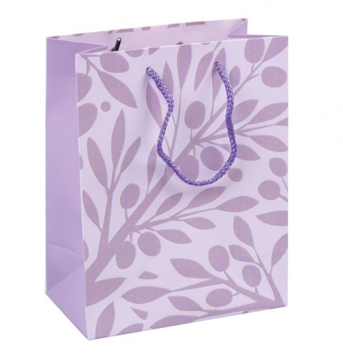 Torebka na prezenty DONAU HOME, laminowana, 18x23x10cm, całoroczna, sznurek, mix wzorów