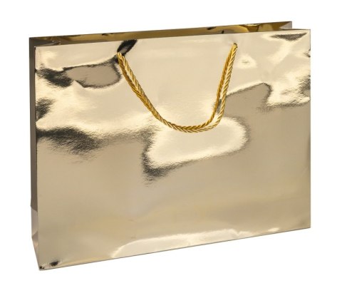 Torebka na prezenty DONAU HOME, laminowana, 40x30x10cm, całoroczna, z rączką, mix kolorów