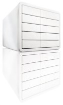 Zestaw 5 szufladek HAN iBox, ABS, A4, biały