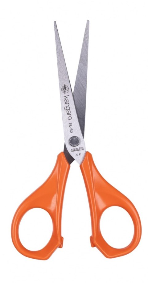 Nożyczki biurowe KANGARO, 15 cm, blister, mix kolorów