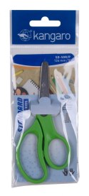 Nożyczki dziecięce KANGARO, 12,6cm, blister, mix kolorów