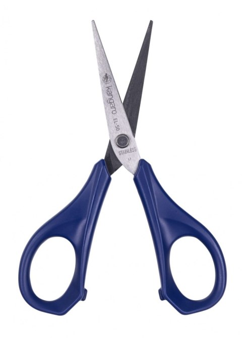 Nożyczki klasyczne KANGARO, 13 cm, blister, mix kolorów