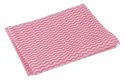 Ścierka DONAU HOME, z wiskozą 70%, składana, fala, 30x40cm, 100 szt., różowa