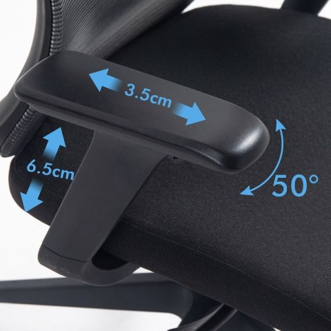 Fotel biurowy OFFICE PRODUCTS Siros, czarny