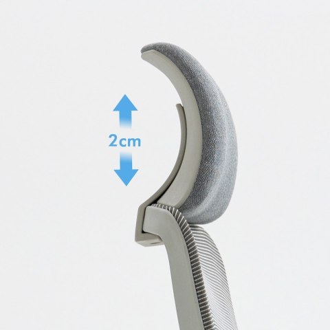 Fotel biurowy OFFICE PRODUCTS Siros, szary