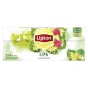 Herbata LIPTON ziołowa, lipa z malinami, 20 torebek