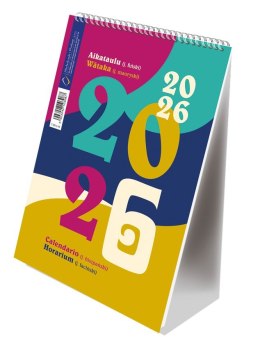 Kalendarz ze spiralką A5 pionowy 2027, Michalczyk i Prokop T-101-3-19
