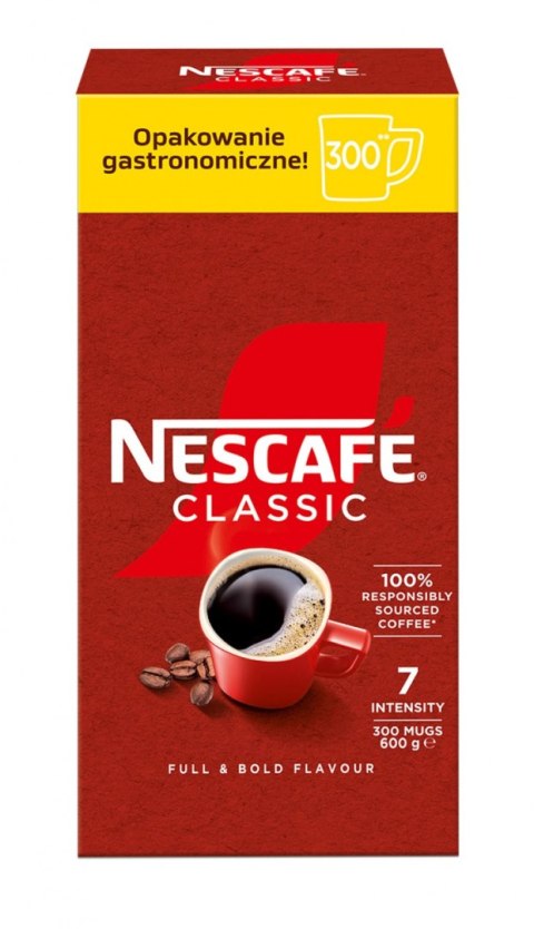 Kawa NESCAFE Classic, rozpuszczalna, 600g