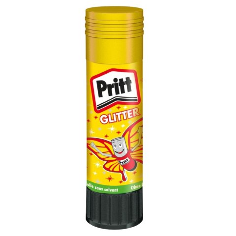 Klej w sztyfcie PRITT z brokatem, 20g, mix kolorów
