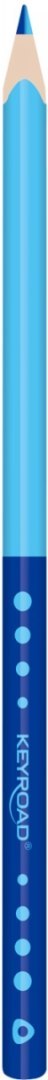 Kredki ołówkowe KEYROAD, gradientowe, 12 szt., mix kolorów