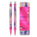 Ołówek mechaniczny CARAN D'ACHE 844 Germanier, 0,5mm, w pudełku, różowy neonowy