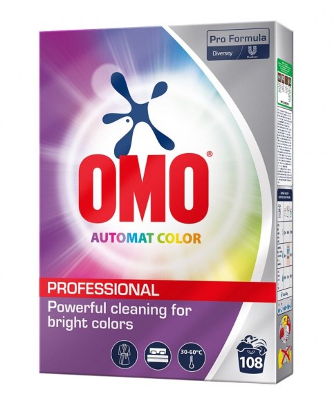 Proszek do prania OMO Diversey, 108 prań, kolor, 5,4kg