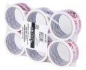Taśma pakowa OFFICE PRODUCTS, ostrożnie nie rzucać, 48mm x 50y, 36mic, 1szt., biała