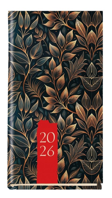 Terminarz Koliber 75x130mm 2026 Michalczyk i Prokop T-320-01 KALENDARZ tydzień na 2 stronach