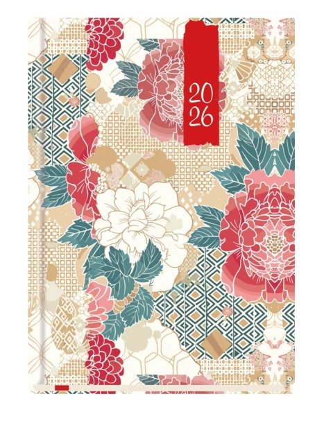 Terminarz Popularny A5 2026 Michalczyk i Prokop T-209F-04 kalendarz 1 tydzień na 2 stronach