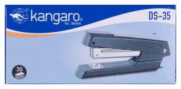 Zszywacz KANGARO DS-35, zszywa do 30 kartek, metalowy, w pudełku PP, czarny