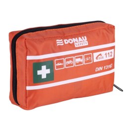 Apteczka samochodowa DONAU SAFETY, materiałowa, DIN MINI, pomarańczowa