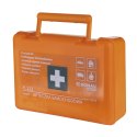Apteczka samochodowa DONAU SAFETY, plastikowa, BD DIN, pomarańczowa